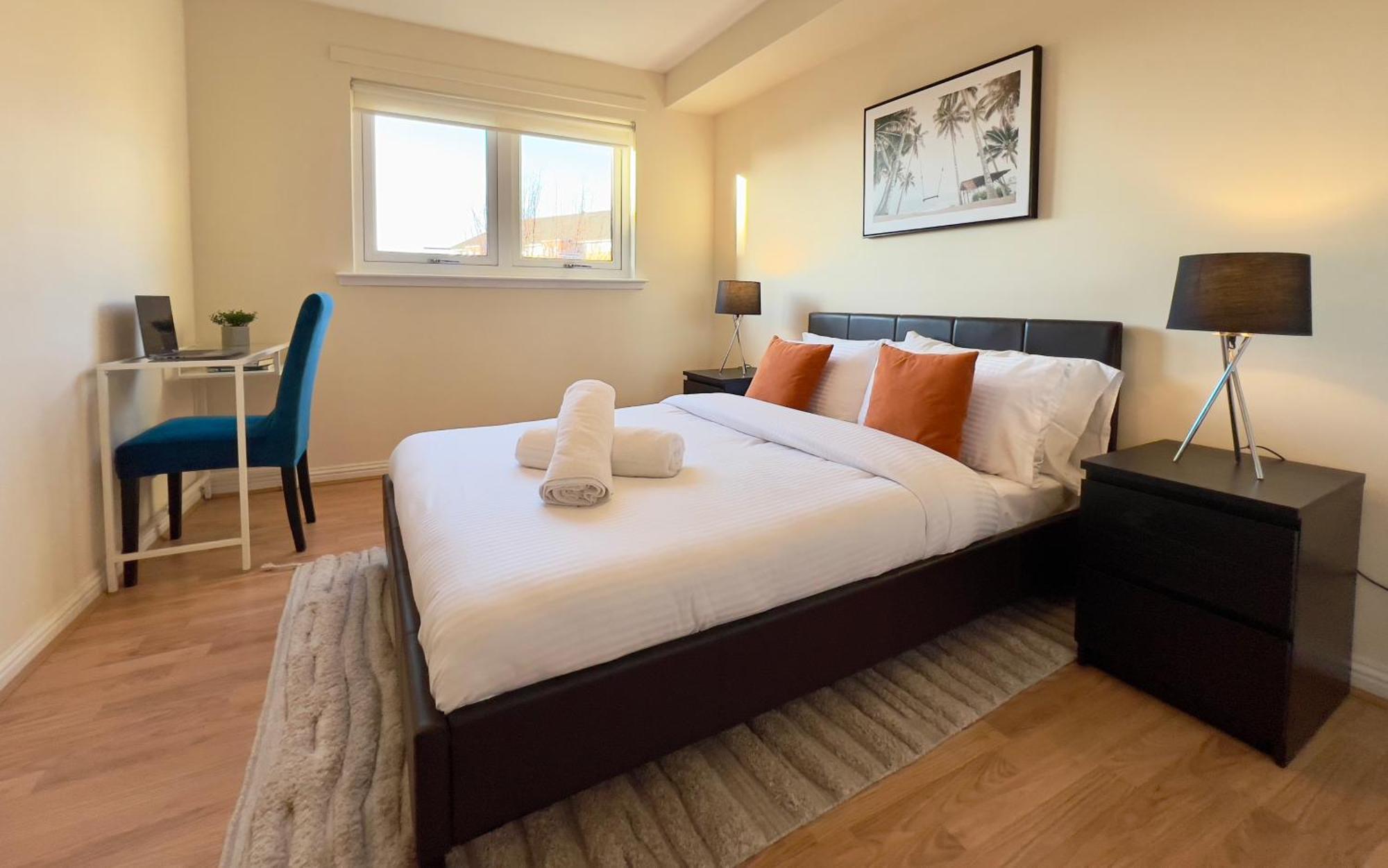 Sleek & Modern 2br - Easy Access To Centre Apartamento Glasgow